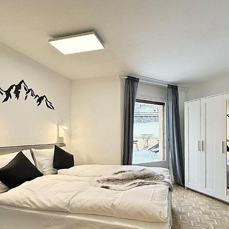Kleines Juwel, Zentral, Mit Garage Und Pool - Cb102 Lägenhet St. Moritz Exteriör bild