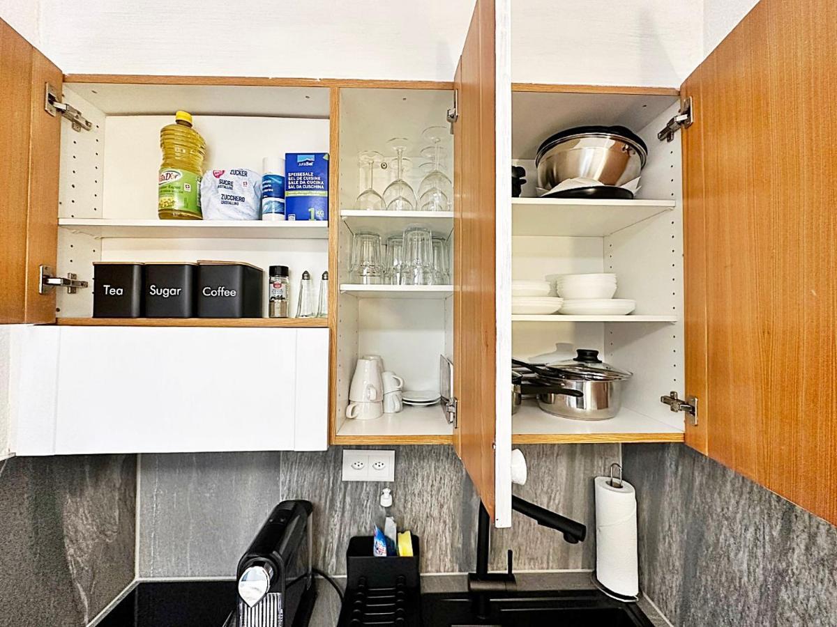 Kleines Juwel, Zentral, Mit Garage Und Pool - Cb102 Lägenhet St. Moritz Exteriör bild